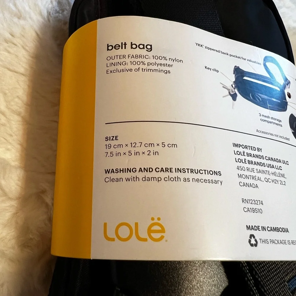 NWT Lole Belt Bag - Picture 3 of 8